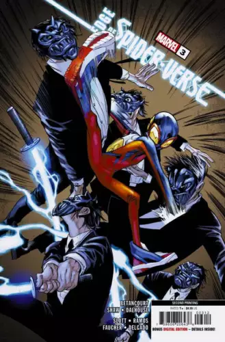 Edge of Spider-Verse #3 2nd Printing Ramos 🔑 NM 2023