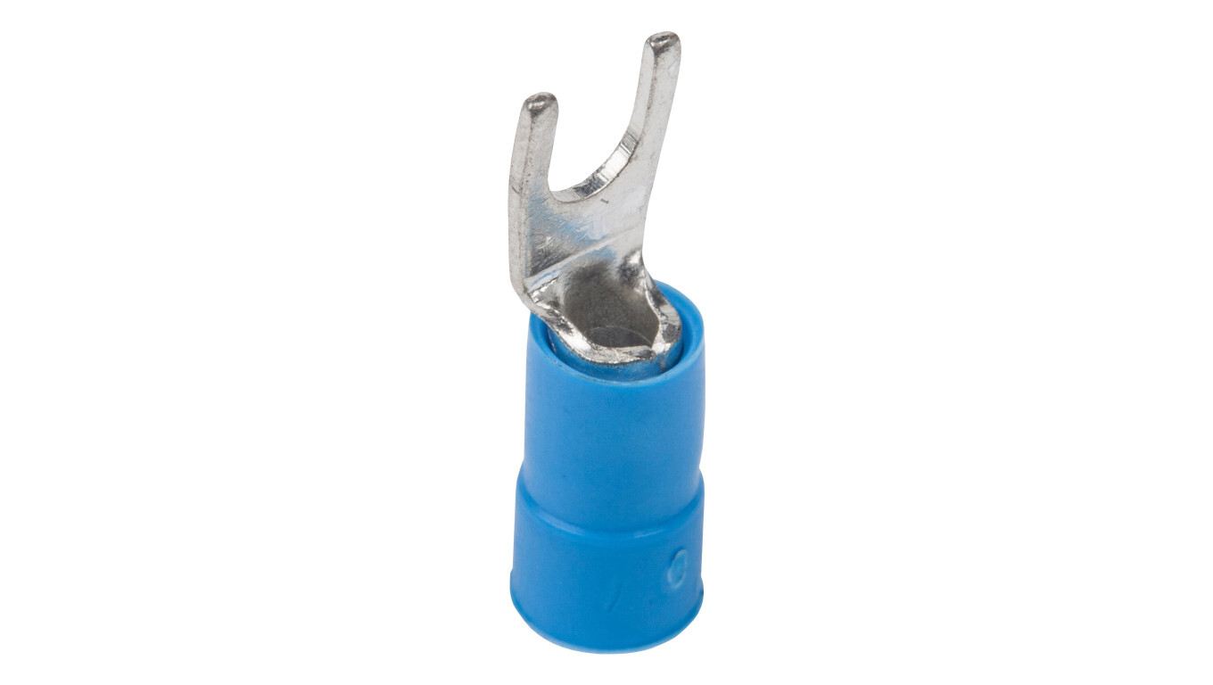 Insulated fork terminal KWI 2.5 / 3.5 E09KO-02030101600 / 100pcs / /T2UK