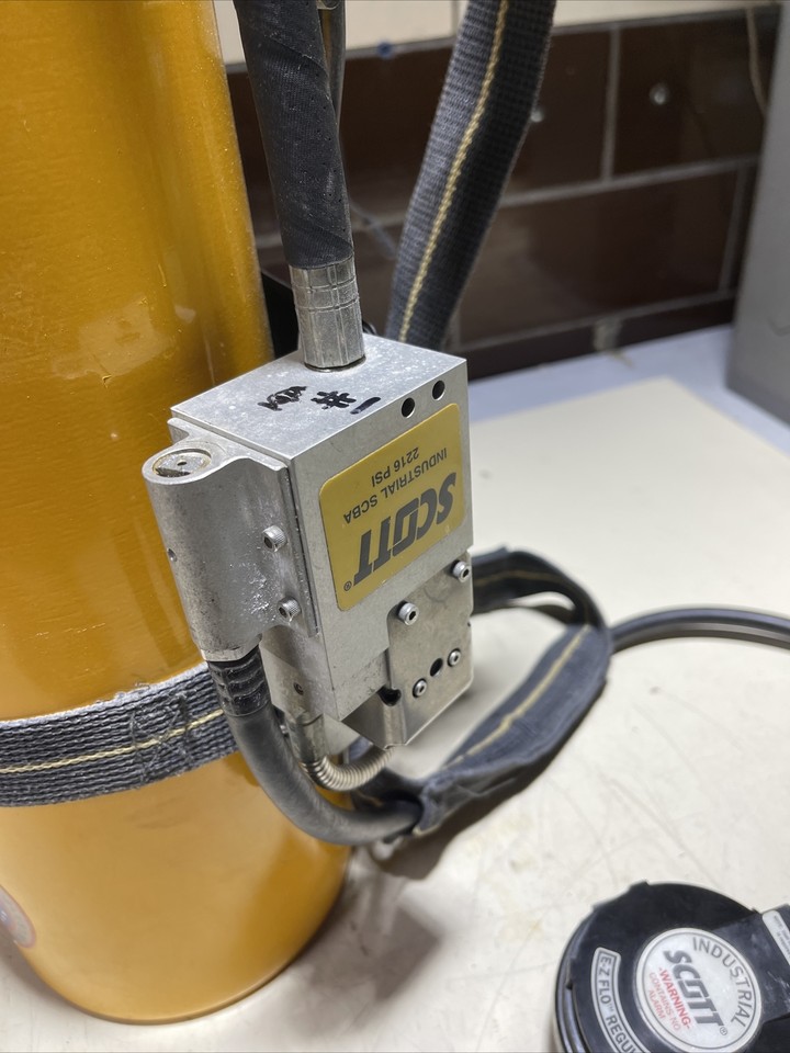 Scott Back Frame Assembly And Tank Industrial SCBA Gear | eBay