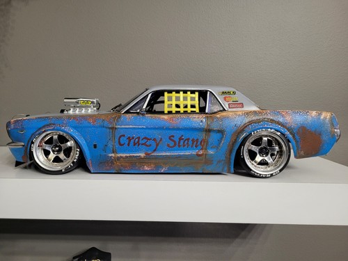 Custom 1/10 1966 Ford Mustang Coupe Body Only. Fits Usukani, Yokomo, MST, etc - Picture 2 of 20