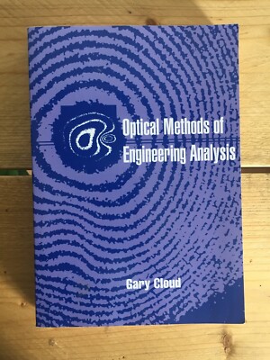 Optical Methods of Engineering Analysis by Gary Cloud (Paperback, 1998)