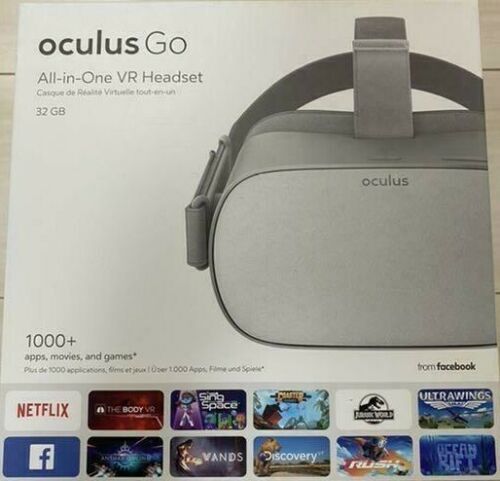 Oculus Go 32GB White Portable Mobile Rift VR Standalone Virtual