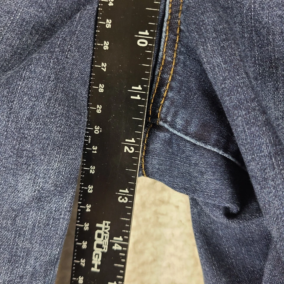 Pantalones de mezclilla Wit Wisdom para mujer 18 Ab Solution ajustados al tobillo azul lavado oscuro Foto 4 de 4