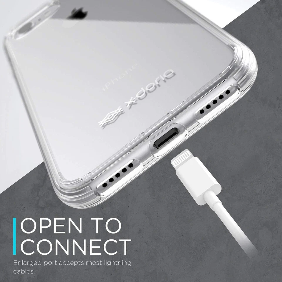 X-Doria Funda Protectora Transparente Policarbonato Compatible con iPhone 7 7S Foto 4 de 4