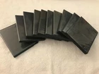 Lot 10 Empty Blank Standard Size Black DVD Replacement Case w/Clear Sleeve