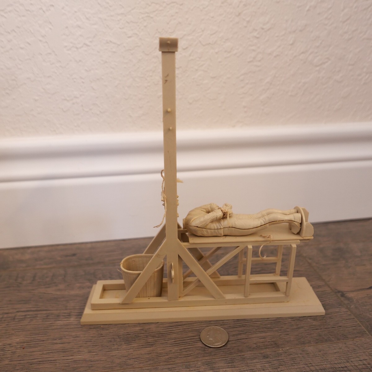1964 Aurora Plastics Chambers of Horrors Guillotine Model Kit