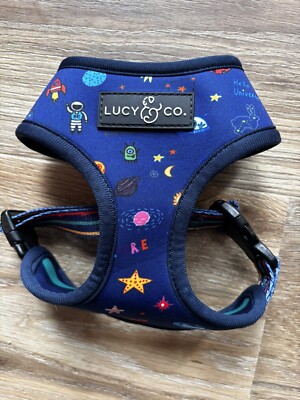 Lucy And Co Space Doodle Reversible Harness Size XS