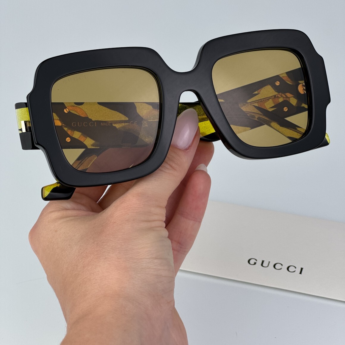 サングラス GUCCI Woman Sunglasses Black 1 GG1547S 004 Gucci GG1547S 004 Sunglasses - US