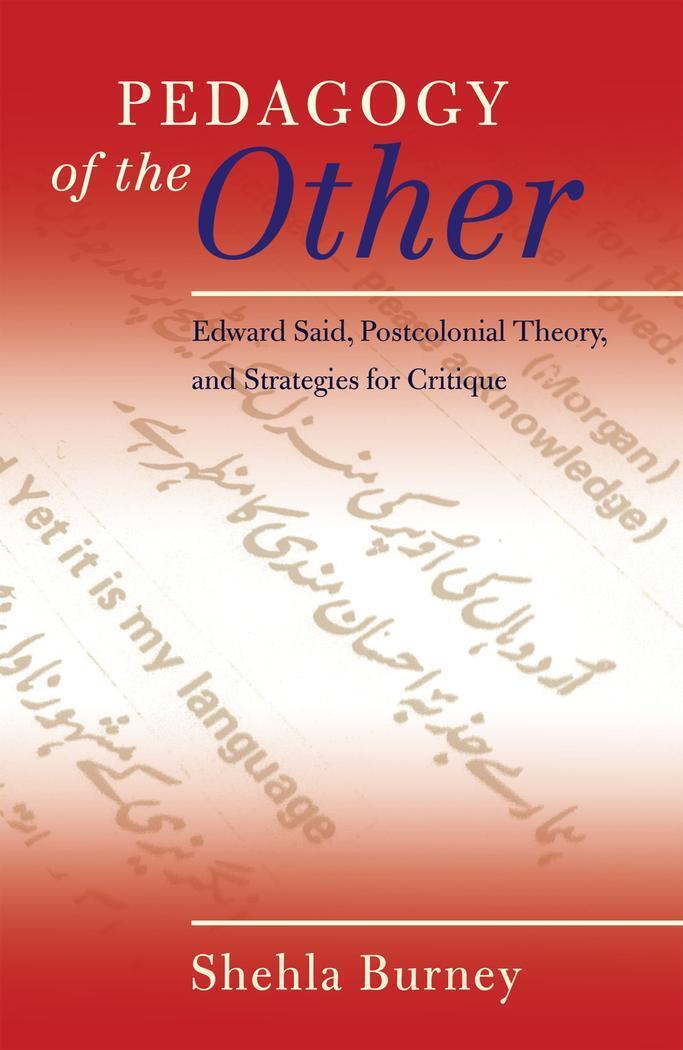 Thumbnail - Shehla Burney | Pedagogy Of The Other | Buch | Englisch (2012) |