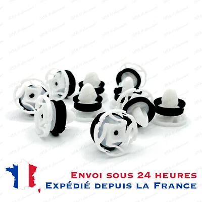 10 Clips CITROEN DS4 DS5 Peugeot 508 Renault PANNEAU DE PORTE - 9345ZN - Bild 1 von 4