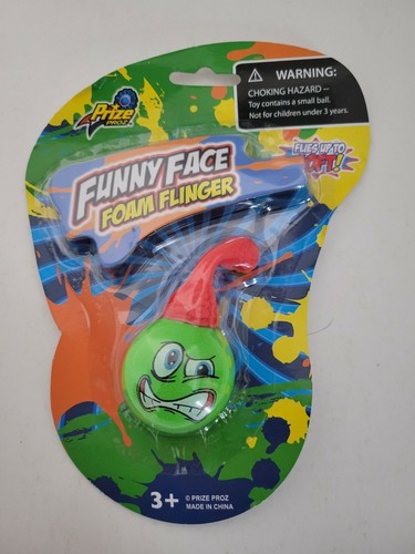 Funny Face Foam Flinger Ball Toy Prize Proz New in the Package FREE SHIPPING  - Bild 1 von 2