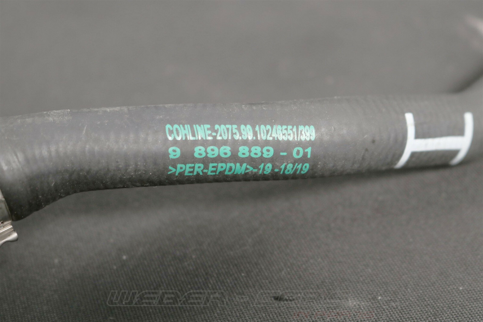 500km 9896889 BMW 8er G14 M850iX N63B44 530PS Cooling Pipe Water 
