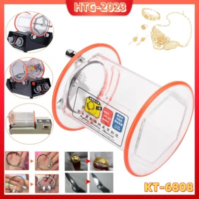 For KT-6808 Tumbler Jewelry Polishing Barrel Capacity 3kg Rotary  Drum/Bucket New