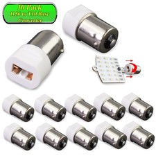 10 Pack T10 168 194 To 1156 Ba15s Bulb Socket Base Converter Adaptor Transformer 10 Pack T10 168 194 To 1156 Ba15s Bulb Socket Base Converter Adaptor Transformer