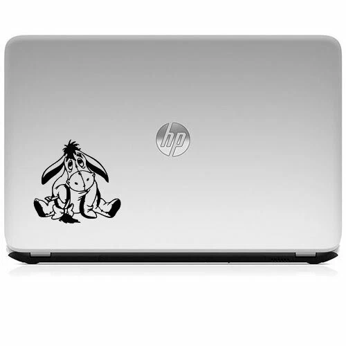 Calcomanía adhesiva Eeyore Holding Tail para Macbook Air Pro Laptop Ventana de automóvil Parachoques Foto 3 de 4