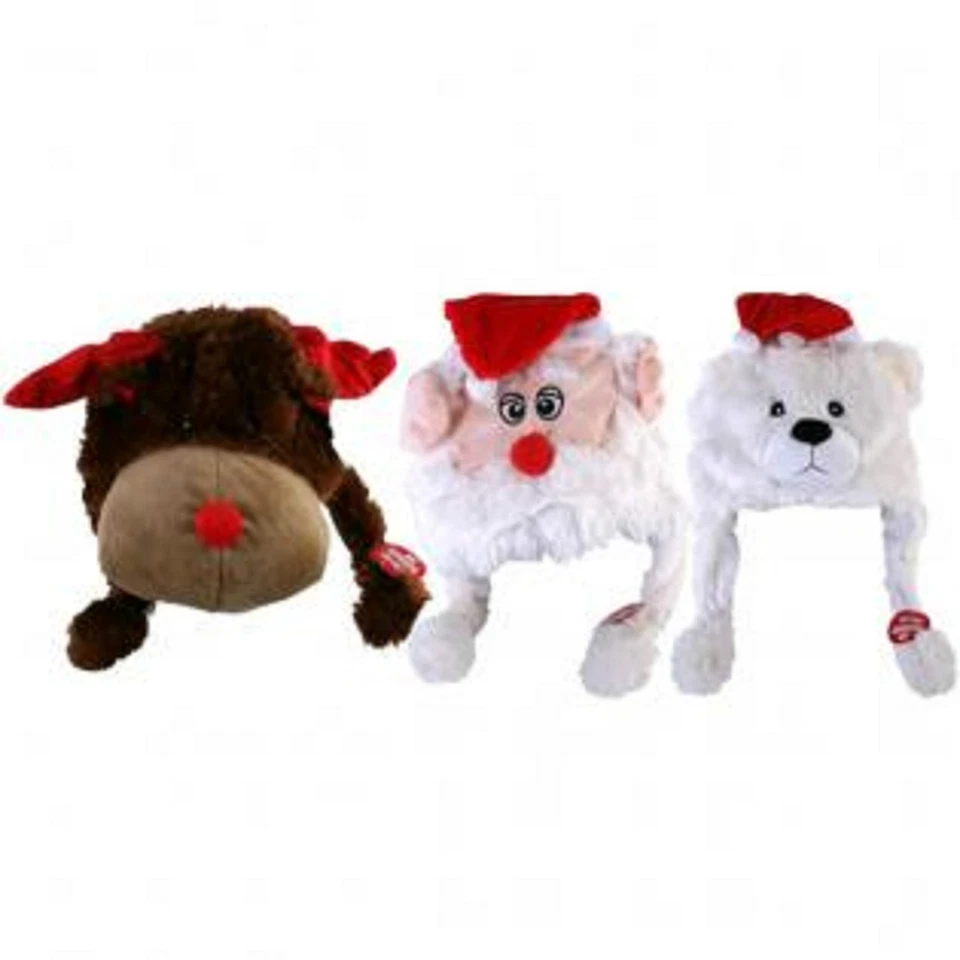 Fiesta Navidad Sombreros Apriete Me para Un Truco Nuevo Regalo Novedoso Ropa de - Imagen 1 de 1