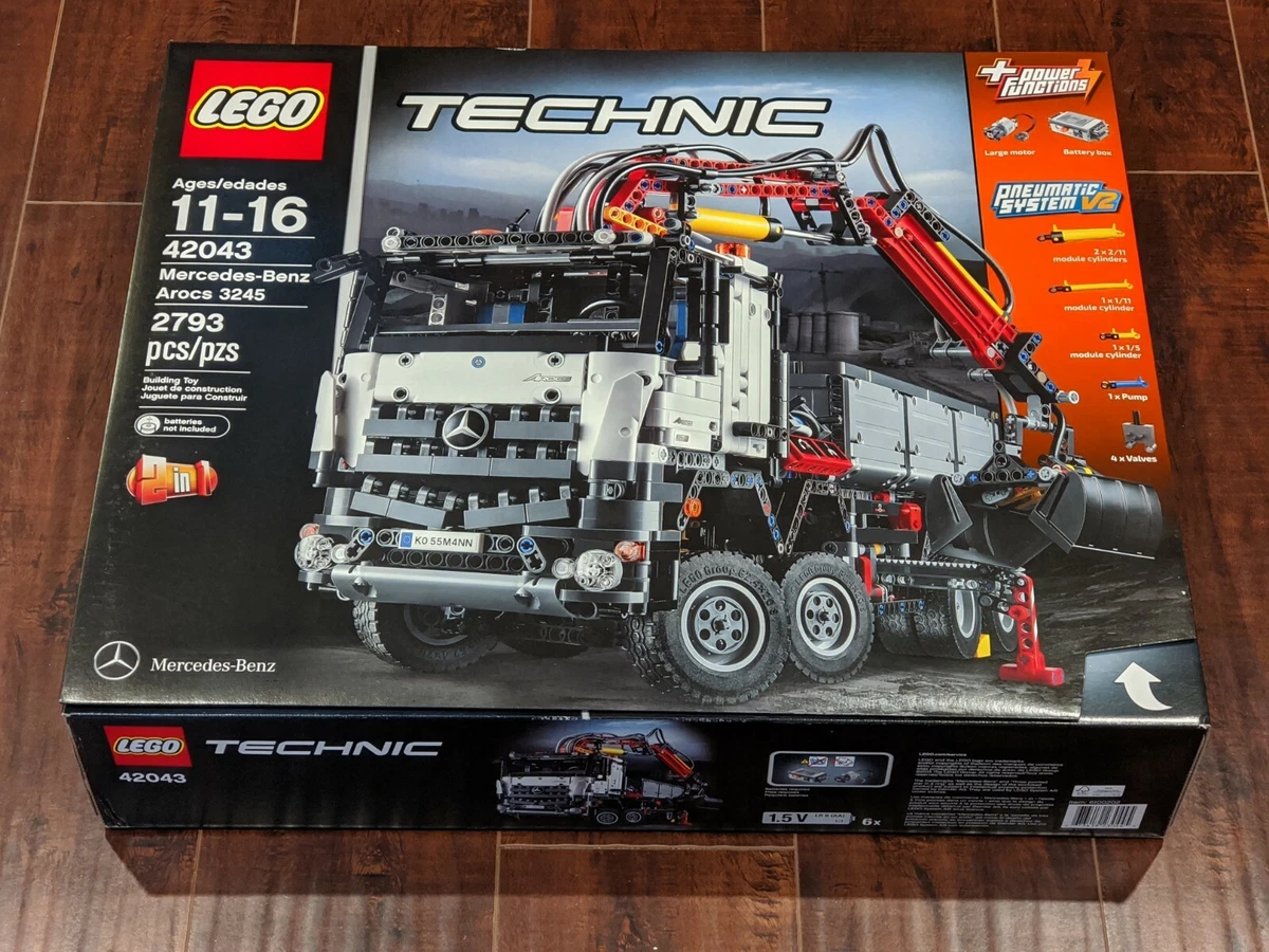 Spild Foranderlig Skæbne Brand new sealed LEGO Technic Mercedes-Benz Arocs 3245 (42043) - retired |  eBay