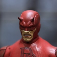 1 12 DAREDEVIL MARVEL LEGENDS CUSTOM HEADSCULPT FOR SHF MEZCO MAFEX MCFARLANE