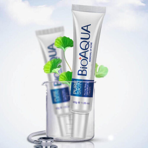 BIOAQUA soins de la peau du visage traitement de l'acné élimination crème taches cicatrices taches taches - Photo 1 sur 10