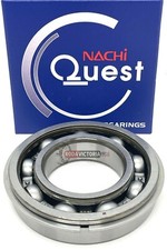 NACHI Japan 6209 NR C3 Ball Bearing, open type, No Seals  Snap Ring 45x85x19 mm