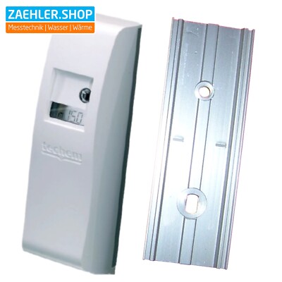 Elektronischer Heizkostenverteiler Techem data II III ± Montageplatte E-HKV EHKV