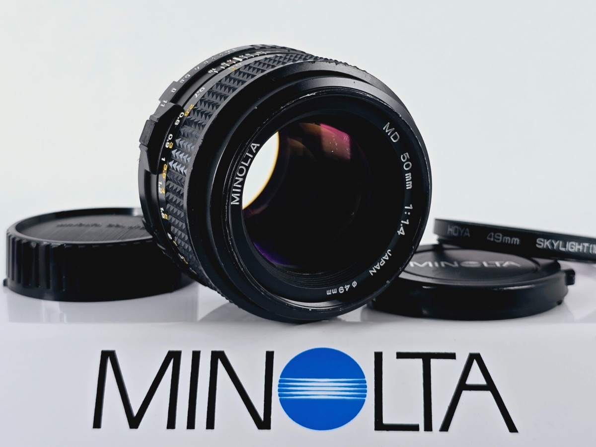 ★美品★ ミノルタ NEW MD 50mm f1.4 #18764 🌸[Optics MINT] Minolta New MD 50mm F1.4 MF Standard Lens SR