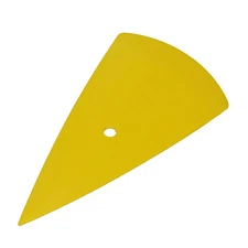 2-100 Pcs Yellow Contour Squeegee for Car Window Tint Flexible Sticker Wrap Tool