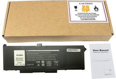 Akku Für Dell Latitude 5420 5520 Precision 3560 63Wh Laptop Battery RJ40G M033W
