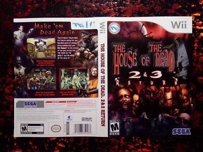 The House of the Dead 2 & 3 Return (Nintendo Wii, 2008) Artwork