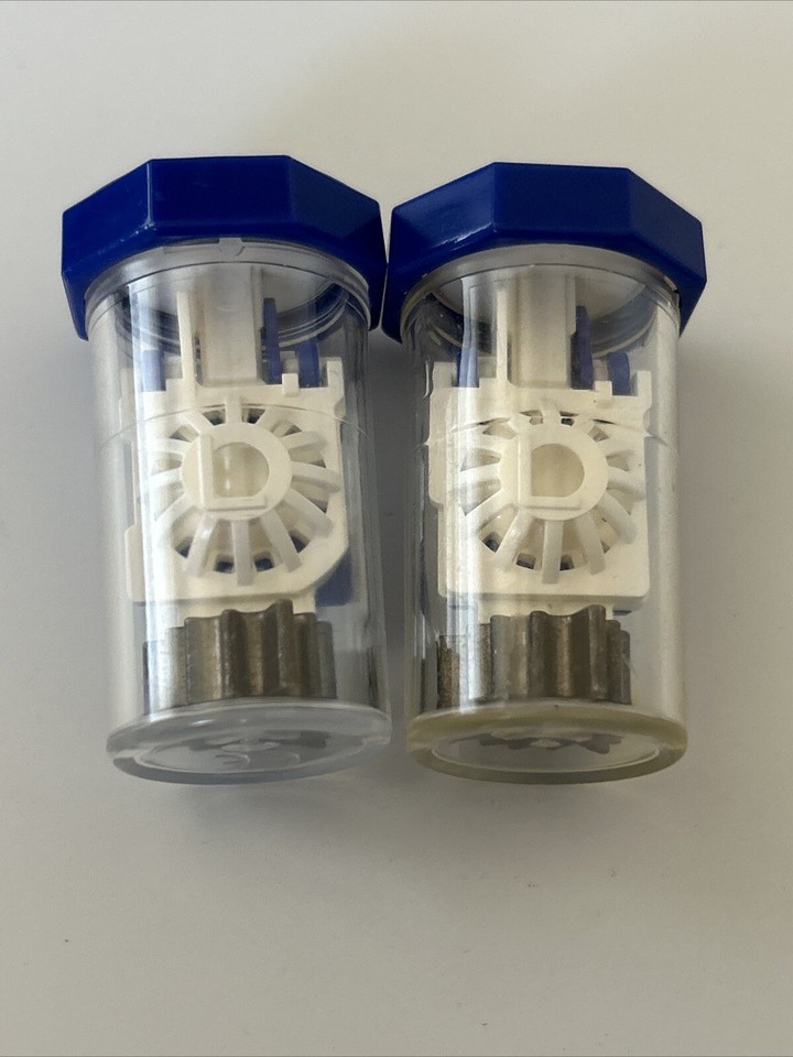 Lot of 2 Clear Care Contact Lens Cleaning Container Cases with Neutralizing Disc eBay