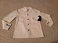Lee Vintage Modern Chore Jacket Womens X-small Barn Work Herringbon 3537194 Nwt