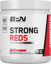 , BPN Strong Reds Superfood Powder, Digestive Enzymes, Antioxidants, Improved...