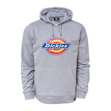 Dickies Icon Logo Ladies Hoodie Grey Melange