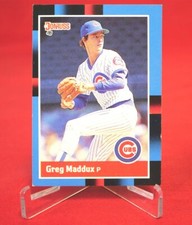 GREG MADDUX Baseball Card 1988 DONRUSS #539 VG-EX