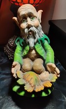 Leprechaun With Baby Statue