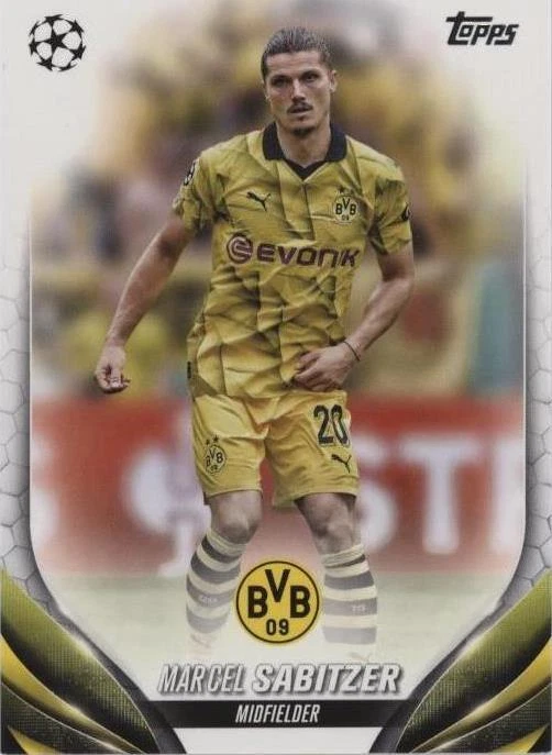 2023-24 Topps UEFA Club Competitions Marcel Sabitzer #80