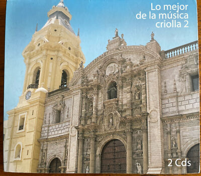 PERU Lo mejor de la MUSICA criolla 2 doble CD box Set Price Fixed.
