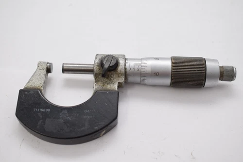 Brown & Sharpe TESA 71.115899 Etalon 260 Standard Outside Micrometer, 0-1'' Rang