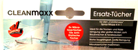 Cleanmaxx Ersatz-TüCher FüR Spray-Mopp 4In1 Waschbar Bis 40°C 12Er Set