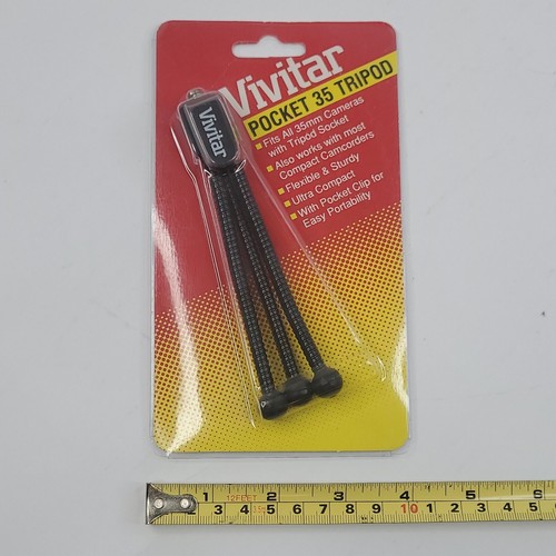 Vintage 1992 Vivitar Pocket 35 Tripod - 35mm Cameras - Compact Camcorders - Picture 10 of 12