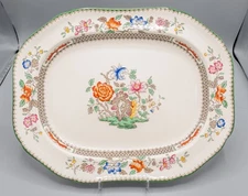 Spode Chinese Rose 16 1/4" Serving Platter Rectangular - FREE USA SHIPPING