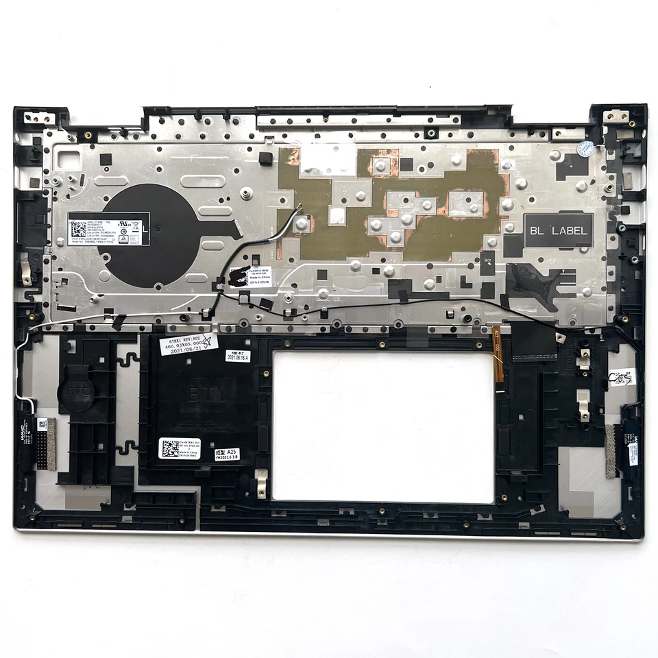 Reposamanos con teclado retroiluminado para Dell Inspiron 7706 17,3" 06TRX1 6TRX1 Foto 2 de 4