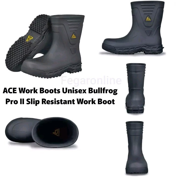 ACE 64133 Work Boots Unisex Bullfrog Pro II Slip Resistant  display picture 2