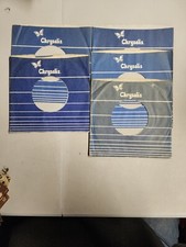 45 RPM 7" RECORD SLEEVES CO. SLEEVE 5 PACK SEE PHOTOS - Chrysalis SLV121