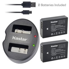 LP-E12 LPE12 Battery Dual USB Charger for Canon EOS 100D M M2 M10 M100 Rebel SL1