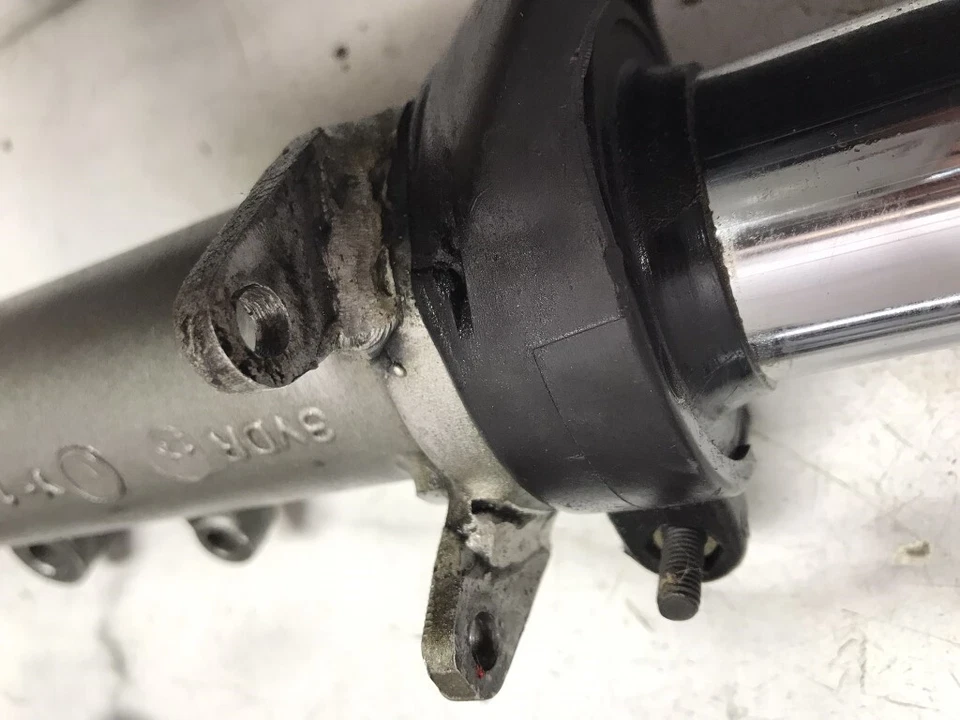 Amortiguadores horquillas delanteras Yamaha TDM850 TDM 850 92 tubos Foto 4 de 4