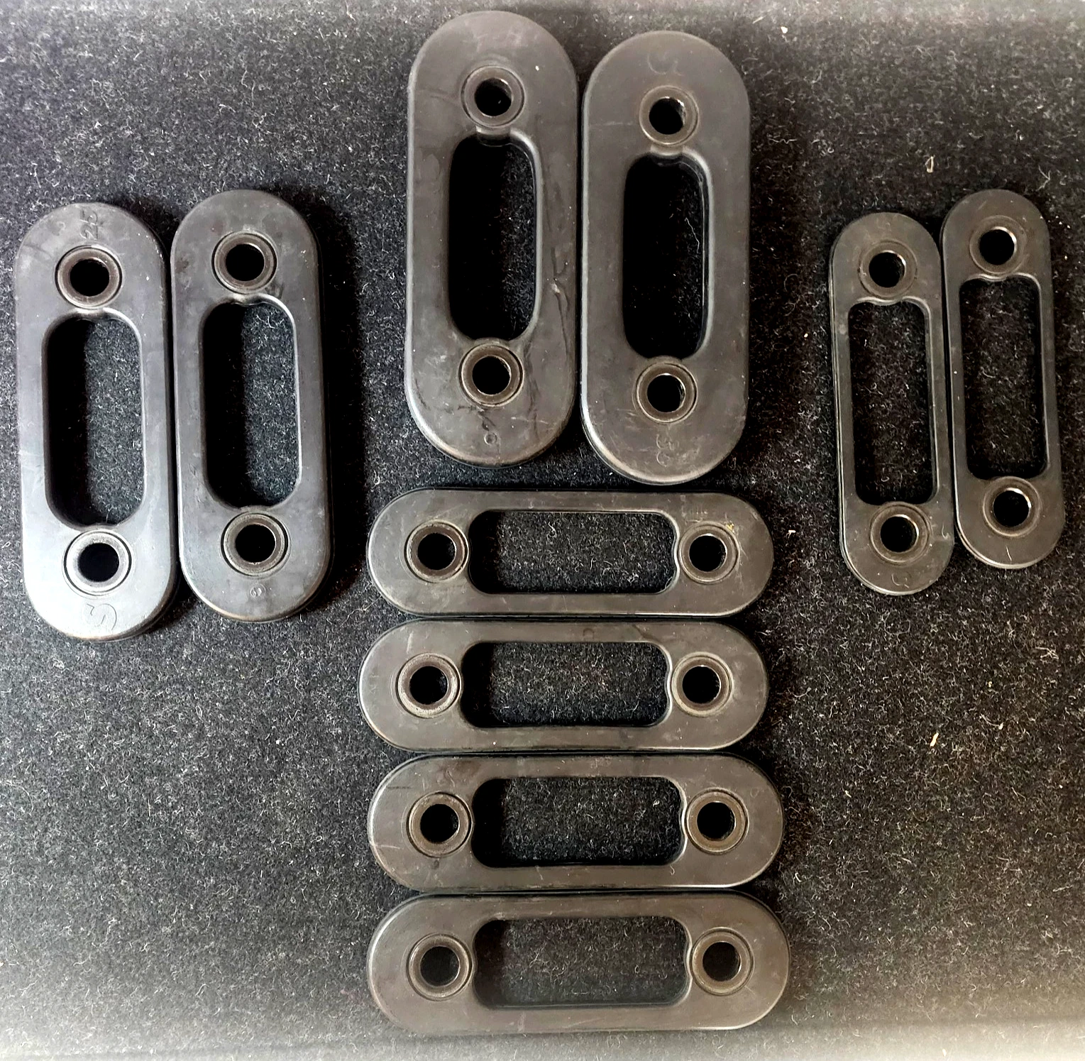 Soloflex Resistance Bands 10pc (5 Pairs) 50/25/10/5 200LBS. Rubber Straps OEM