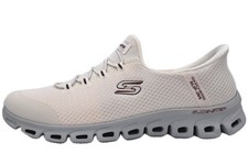 Skechers Damen Glide Step Weiß-Kombi 104557 OWGR Schuhe