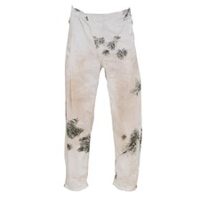Originale Deutsche Militär Schneetarnhose Winter Uniform Überhose