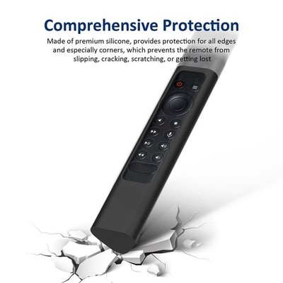 für TV Pro 4K HDR Fernbedienung Silikon Skin für stoßfest Waschbar Schutzhülle